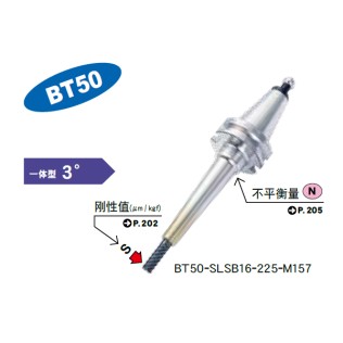 MST恩司迪 BT50-SLSA3/SLRA3/SLFB3系列 一体式热缩刀柄图2