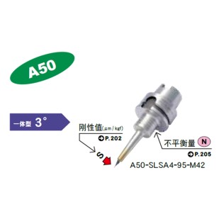 MST恩司迪 A50-SLSA3/SLRA3系列 一体式热缩刀柄图2