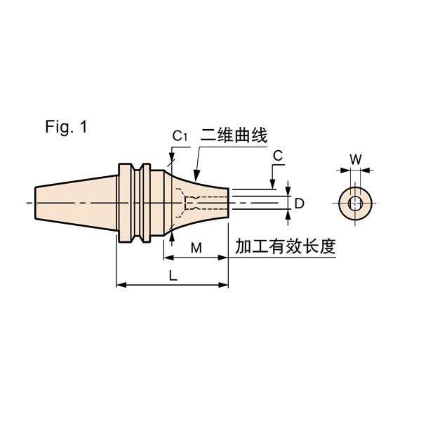 MST恩司迪 A63-SLRA8Z/SLRB8Z/SLFB8Z系列  Z系列一体式热缩刀柄图5