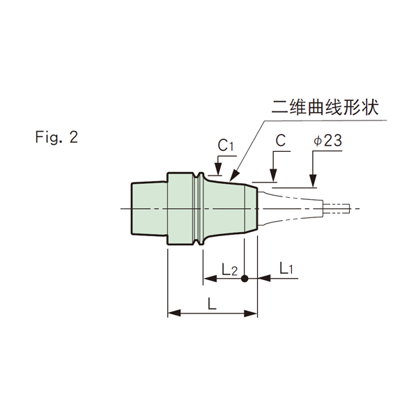 MST恩司迪 A40-SLK8系列 两体式8型热缩刀柄本体图3