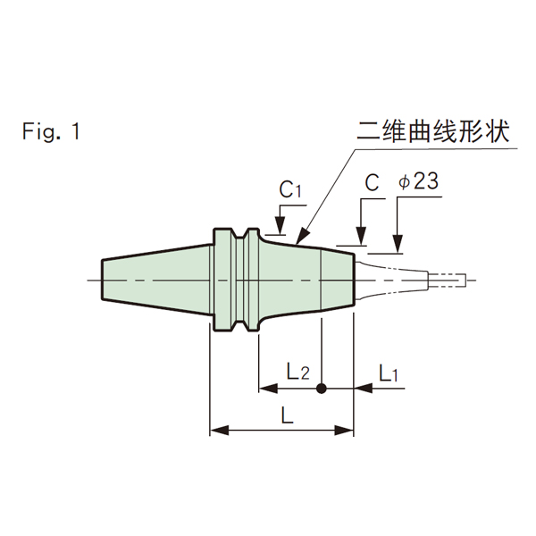 MST恩司迪 A40-SLK8系列 两体式8型热缩刀柄本体图4