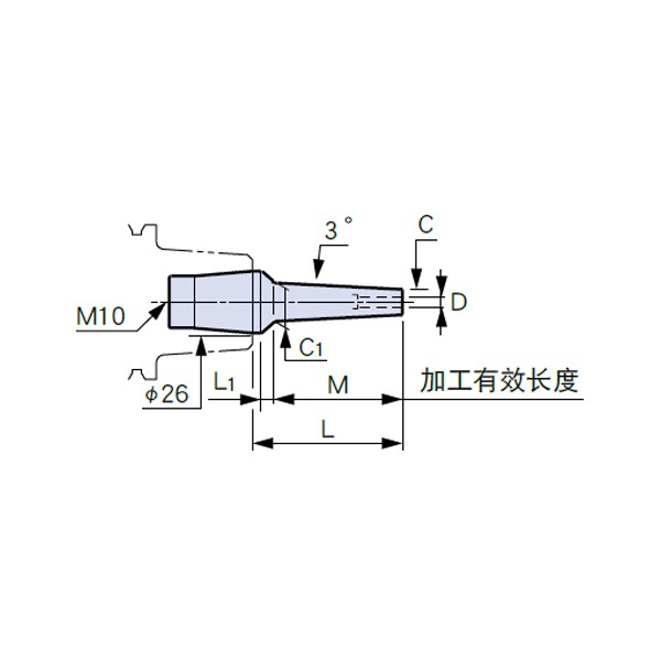 MST恩司迪 SLIMLINE筒夹11毫米系列 两体式12型热缩刀柄刀杆图3