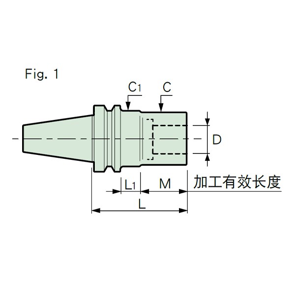 MST恩司迪 A63-SLRB12H/SLFB12H系列 强力型热装刀柄图3