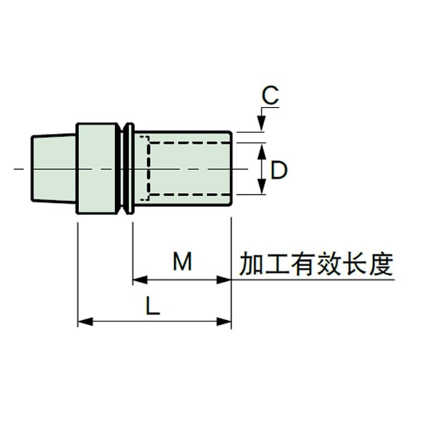 MST恩司迪 E32-SLSA3.175系列 一体式热缩刀柄图3